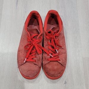 Adidas Stan Smith Original 10.5 Men's Sneakers Red and Orange